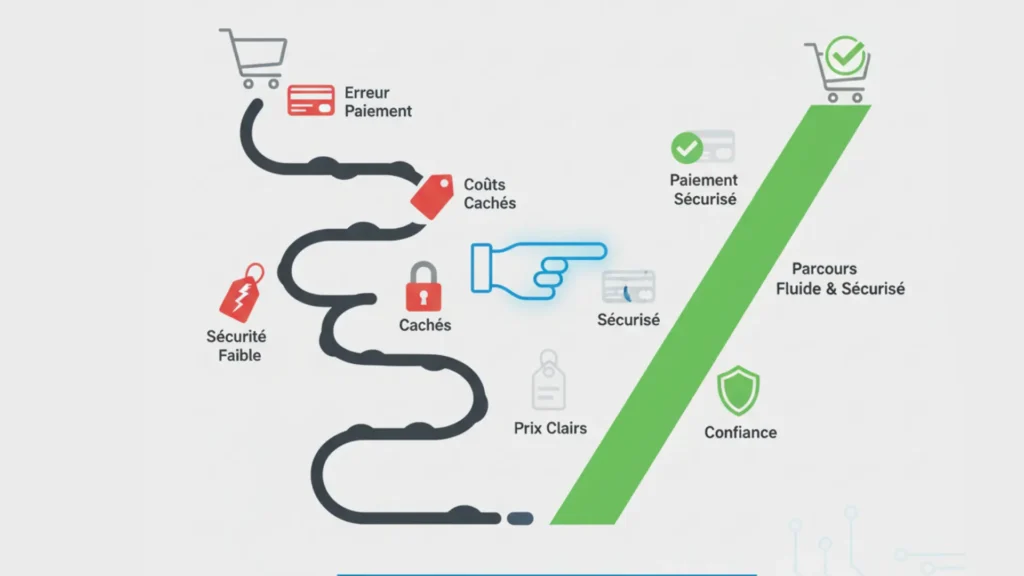 le tunnel d'achat vente ecommerce agence digitale ecommerce